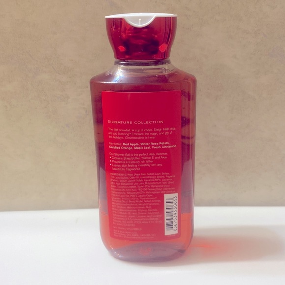 New Bath & Body Works Winter Candy Apple Shower Gel 10fl oz - Picture 2 of 4
